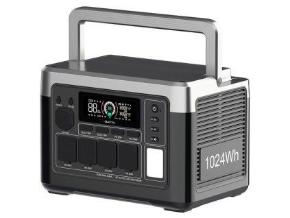 OUKITEL P1000 PLUS Portable Power Station, 1800W 1024Wh Solar Generator with LiFePO4 Battery, Fast Charging, Smart App Control for Outdoor, RV, Home Backup, and Emergency Power