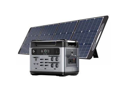 OUKITEL P2001 Plus Portable Power Station 2048Wh + OUKITEL PV200 Foldable Solar Panel