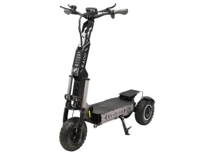 OOTD T30 Folding Electric Scooter, 1600W*2 Motor, 60V 31.2Ah Battery, 13 inch Off-road Tires, 65km/h Max Speed, 100km Max Range, Hydraulic Disc Brakes, Front Hydraulic & Rear Spring Suspension, 200kg Max Load