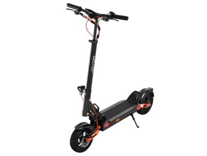 Joyor T6 Electric Scooter, 600W Motor, 48V 18Ah Battery, 10 inch Tires, 48km/h Max Speed, 70km Range, Front & Rear Mechanical Disc Brakes, Front & Rear Hydraulic Spring Shock Absorbers