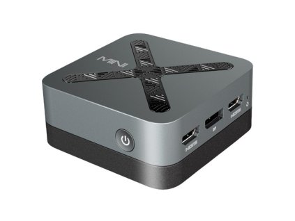 MINIX NEO Z97 Mini PC, Intel N97 4 Cores Max 3.6GHz, 12GB LPDDR5X RAM 512GB SSD, WiFi 6 Bluetooth 5.2, 2*HDMI+1*DP 4K Triple Display, 3*USB3.2, 2*RJ45, 1*Audio, Active Cooling
