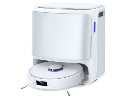 NARWAL Freo Z10 Robot Vacuum and Mop, Tangle Free, 15,000Pa Suction, Adapts to Hard-to-Reach Areas, Self-Emptying, Mop Washing & Drying, Obstacle Avoidance, for Pet Hair & Hard Floor, White