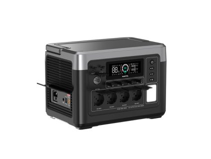 OUKITEL P1500 Plus Portable Power Station, 1800W 1536Wh Outdoor Generator, 4000 Cycles LiFePO4, APP Control
