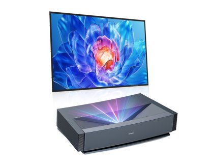 Ultimea Thor T60 4K 4000 ANSI Laser TV Projector + 100 inch Fresnel Projection Screen