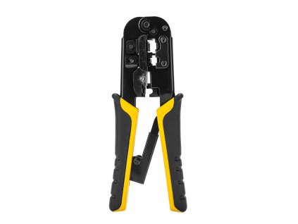 Deli Tools EDL4971 Krimpovací kleště na ethernetové konektory, 4/6/8P, RJ45/RJ14/RJ12/RJ9