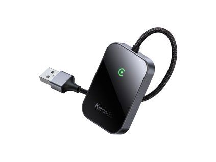 161333 bezdrotovy adapter carplay s kablom usb mcdodo ca 7210 cierny