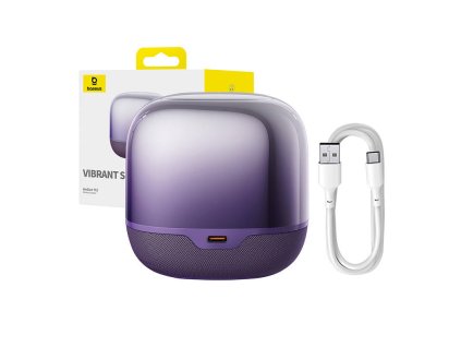 160571 bezdrotovy reproduktor aequr v2 baseus fialovy