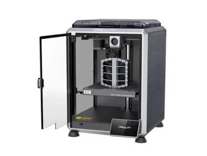 Creality K1C 3D Printer, 600mm/s Max Speed, AI Camera, Quick Swap Nozzle, All Metal Extruder, Prints Carbon Fiber, Air Filter and Silent Mode