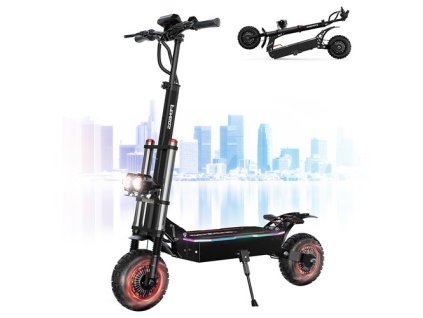 FENGQS GT8 PRO Electric Scooter, 2800W*2 Motor, 67.2V 38Ah Battery, 11 inch Tires, 80km/h Max Speed, 90km Range, Hydraulic Disc Brakes, Dual Suspension System, LCD Display