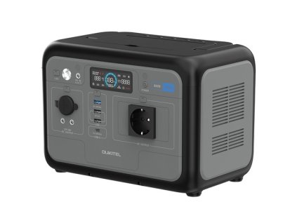 OUKITEL P800 Portable Power Station, 512Wh 800W Backup Battery with AC+DC Fast Charging, Solar Generator for Outdoor Camping Emergency