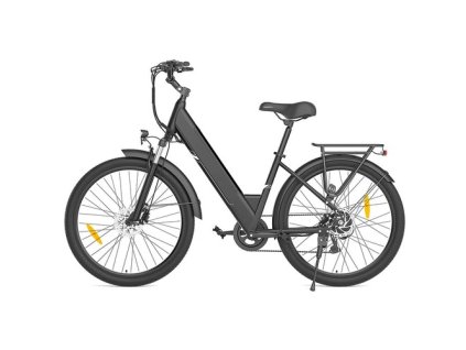 Touroll J1 Pro Electric Bike, 250W Motor, 36V 15.6Ah Battery, 27.5 inch Tires, 25km/h Max Speed, 100km Range, Hydraulic Disc Brake, Suspension with Lockout, Shimano 7-speed