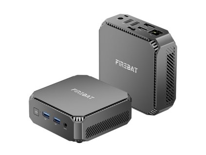 FIREBAT T2 Mini PC, Intel N150 4 Cores Max 3.6GHz, 16GB RAM 512GB SSD, DP + HDMI 4K Dual Screen Display, WiFi 5 Bluetooth 4.2, 2*USB3.2, 2*USB2.0, 1*LAN, 1*Audio