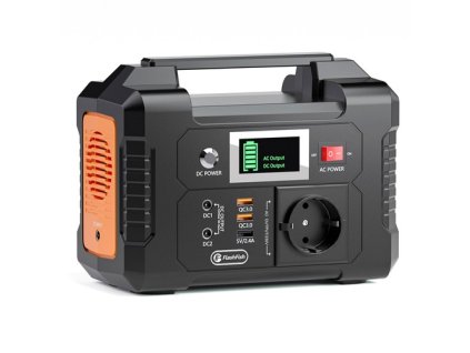 FlashFish E200 200W Portable Power Station 151Wh Lithium Battery 1x Pure Sine Wave AC220V Output for RV Camping Van