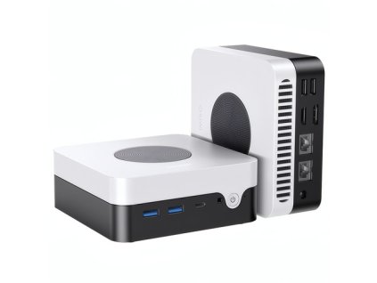 CHUWI LarkBox X Mini PC, Intel N150 4 Cores Max 3.6GHz, 16GB RAM 512GB SSD, Type-C + HDMI + DP 4K Triple Display, WiFi 6 Bluetooth 5.2, 2*USB3.2 Gen 2 Type-A, 2*USB3.2 Gen 1 Type-A, 1*2.5G RJ45, 1*1G RJ45, 1*Audio Jack