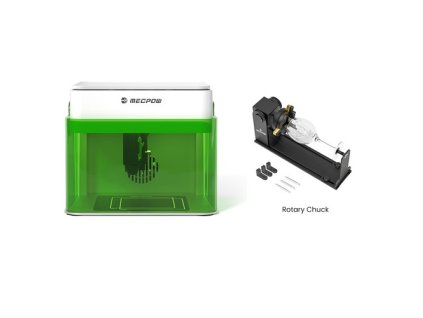 Mecpow M1 FDA Class 1 5W Laser Engraver + Rotary Chuck