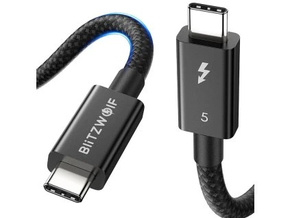 163931 blitzwolf bw hdc8 240w kabel usb c na usb c 0 5m cierny