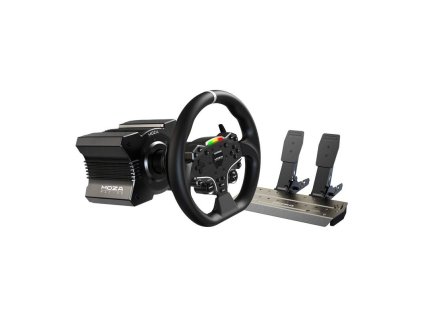 163808 gaming set base r5 steering wheel es pedals srp lite table clamp moza racing r5 rs20 pc