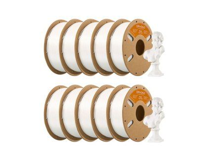 10kg ERYONE High Speed PLA+ Filament - Ivory White