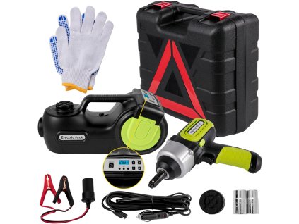 Elektrický hydraulický zdvihák 5 t, 155–530 mm, s rázovým kľúčom