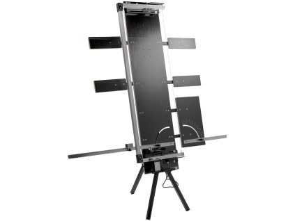 Horúca drôtová rezačka polystyrénu 42 cm, 127 cm, 6 drôtov, so stojanom