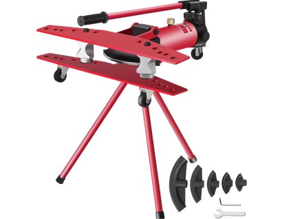 Ručný ohýbač rúr 16t 1/2–2 inch, Ø22mm–Ø60mm pre kúrenie a potrubia