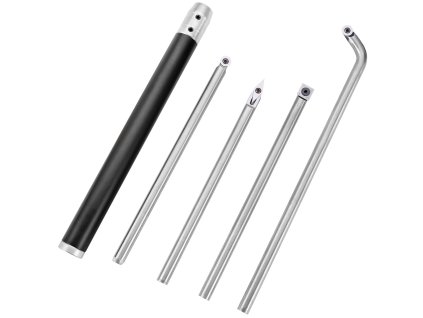 Sada nožov na sústruh na drevo 4 ks karbidové, vymenné hlavy