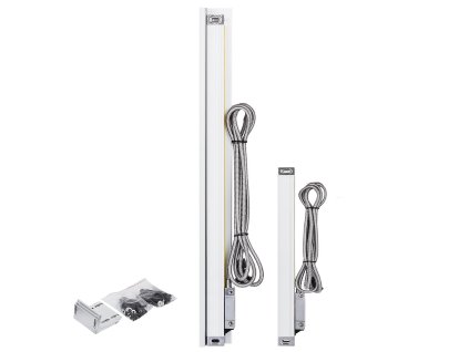 Sada presných lineárnych stupníc 250 mm a 1000 mm (10 inch a 40 inch)