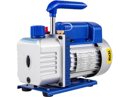 Vákuové čerpadlo 1-stupňové 183 L/min 246W 1440 rpm pre R12/R22/R134a