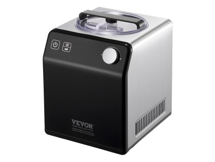 Automatický elektrický zmrzlinovač 1.9 L na jogurt a gelato čierny