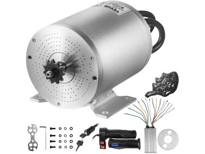 Bezuhlíkový motor 72V 3000W 4900RPM s riadičom a plynovou rukoväťou