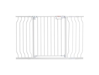 Detská bránka 29.5"-51"×30" nastaviteľná, tlaková a nástenná montáž