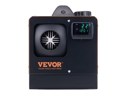 Dieselový ohrievač vzduchu 12V 8KW s lcd a diaľkovým ovládaním do auta