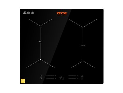 Elektrická varná platňa 24 inch, keramické sklo, 4 zóny, dotyk