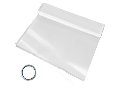 Fólia na skleník 3.6×7.6 m, 0.1524 mm, polyetylén, uv odolná