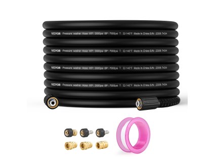 Hadica k vysokotlakovému čističu 30.5m, 6.35mm, m22-14mm, 4200 psi