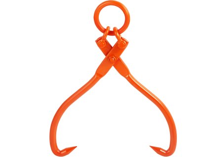 Kliešte na presun kmeňov oceľové 18 inch, 2 pazúry, 772 lbs/350 kg