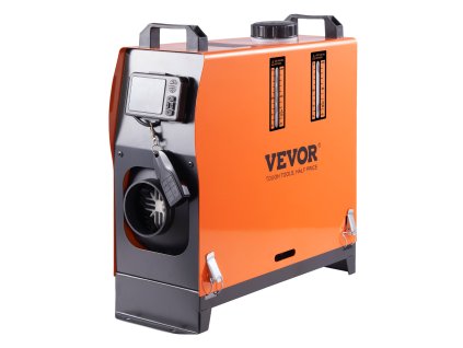 Naftový ohrievač vzduchu 12V 5KW s bluetooth a lcd pre auto a karavan