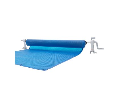 Navijak na solárnu plachtu pre nadzemné bazény, hliníkový, 3-20 ft