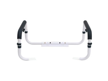 Oporný rám na wc sedadlo, nosnosť 300LBS, nastaviteľná šírka, držadlá