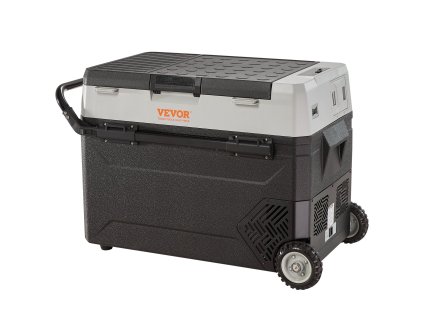 Prenosná kompresorová auto chladnička 56Qt dvojzónová do auta a domov