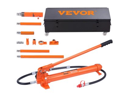 Hydraulický zdvihák 20 t, hadica 1,4 m, prenosný s kufríkom na auto