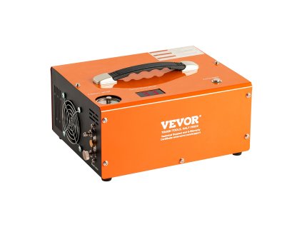 Prenosný PCP kompresor 4500PSI, DC12V/AC230V, auto-stop, bezolejový