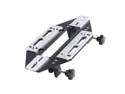 Prípravok na pánty dverí, hliníková zliatina, nastaviteľná šablóna