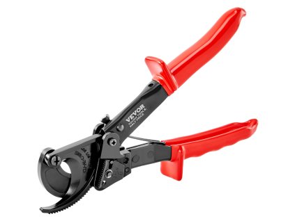 Ráčnové nožnice na káble 25.4 cm, rezná kapacita do 240 mm², s páčkou
