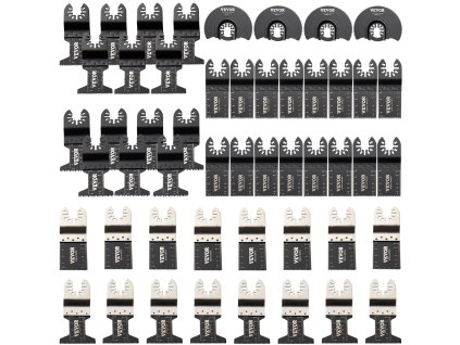 Sada 50 listov do oscilačnej píly hcs rýchloupínacie do dreva a kovu