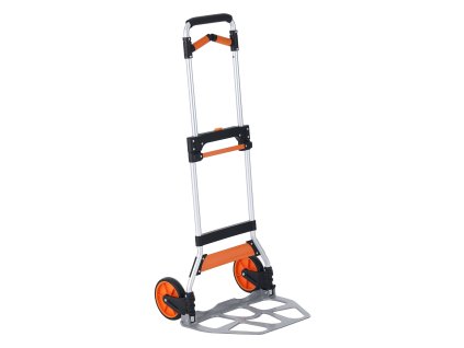 Skladací hliníkový vozík 309 lbs, teleskop. rukoväť, PP+TPR kolesá