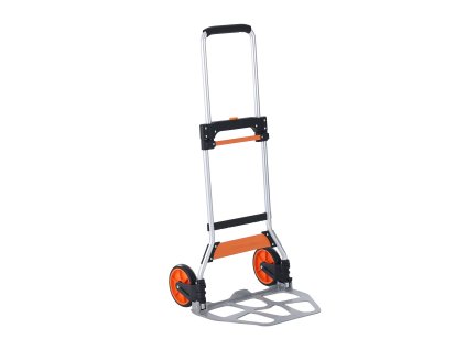 Skladací ručný vozík/plošinový 124.7 kg hliník teleskopická rukoväť