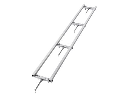 Súprava vodítka pre pílenie motorovou pílou 2,74 m, 4 priečok