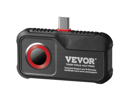 Termokamera pre Android 256×192, vizuálna kamera, 25Hz, -4–1022°F IP54