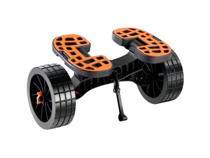 Vozík na kajak, nosnosť 320 lbs, 10'' kolesá, nastaviteľné držiaky